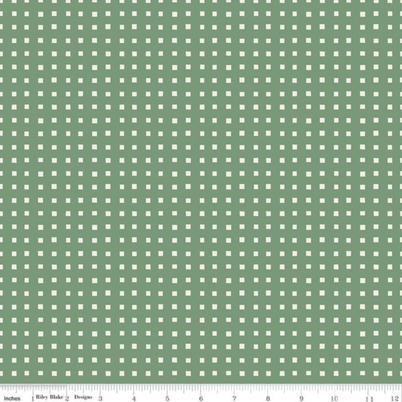 Simple Gingham in Green (c16604-green) | Ivy Reese | Deena Rutter | Riley Blake